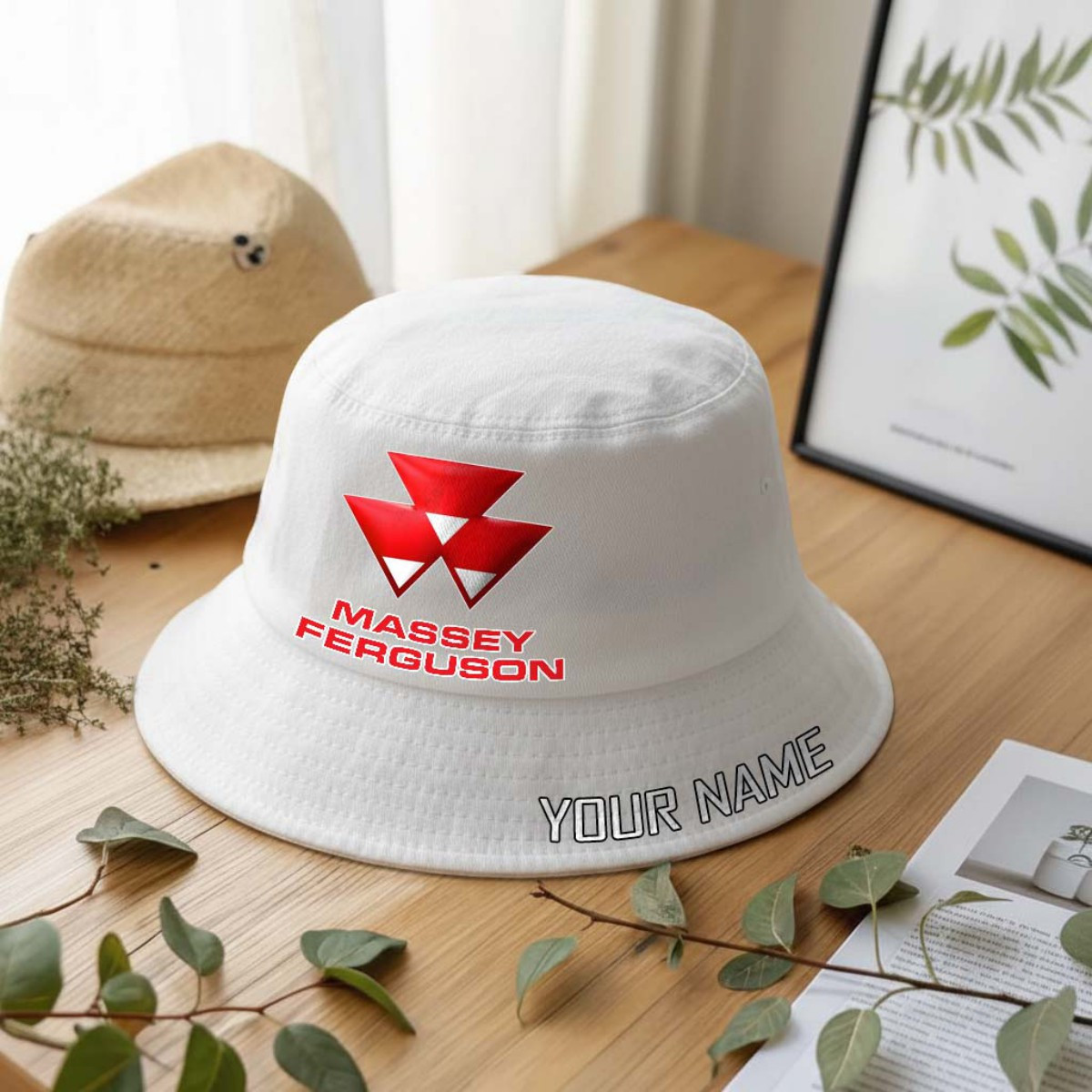 Massey Ferguson Anglerhut | Bucket Hat – Bild 3