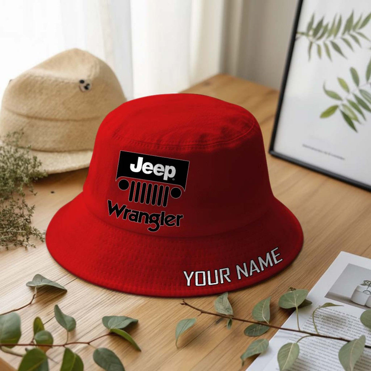 Jeep Wrangler Anglerhut | Bucket Hat – Bild 3