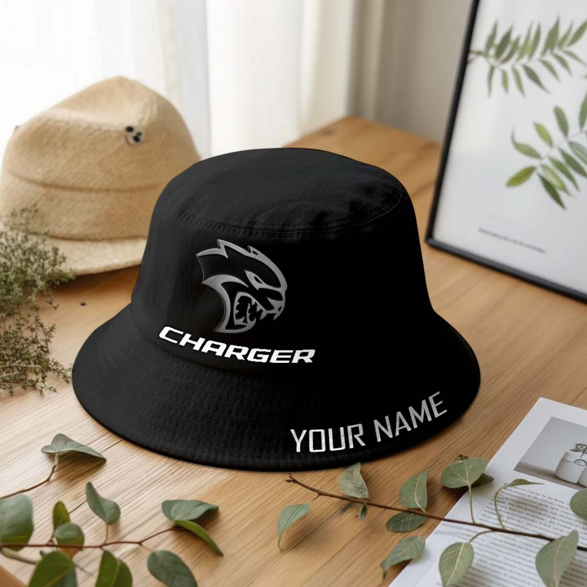 Dodge Charger Anglerhut | Bucket Hat – Bild 2