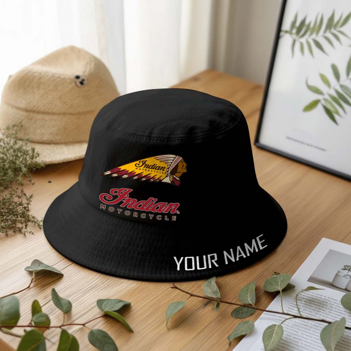 Indian Motorcycle Anglerhut | Bucket Hat – Bild 3