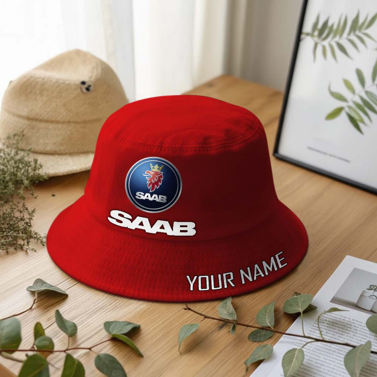 Saab Automobile Anglerhut | Bucket Hat – Bild 3