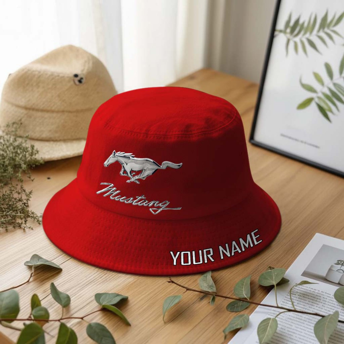 Ford Mustang Anglerhut | Bucket Hat – Bild 3
