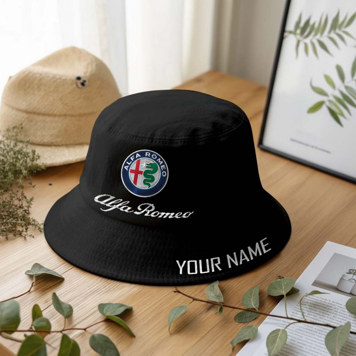 Alfa Romeo Anglerhut | Bucket Hat – Bild 2