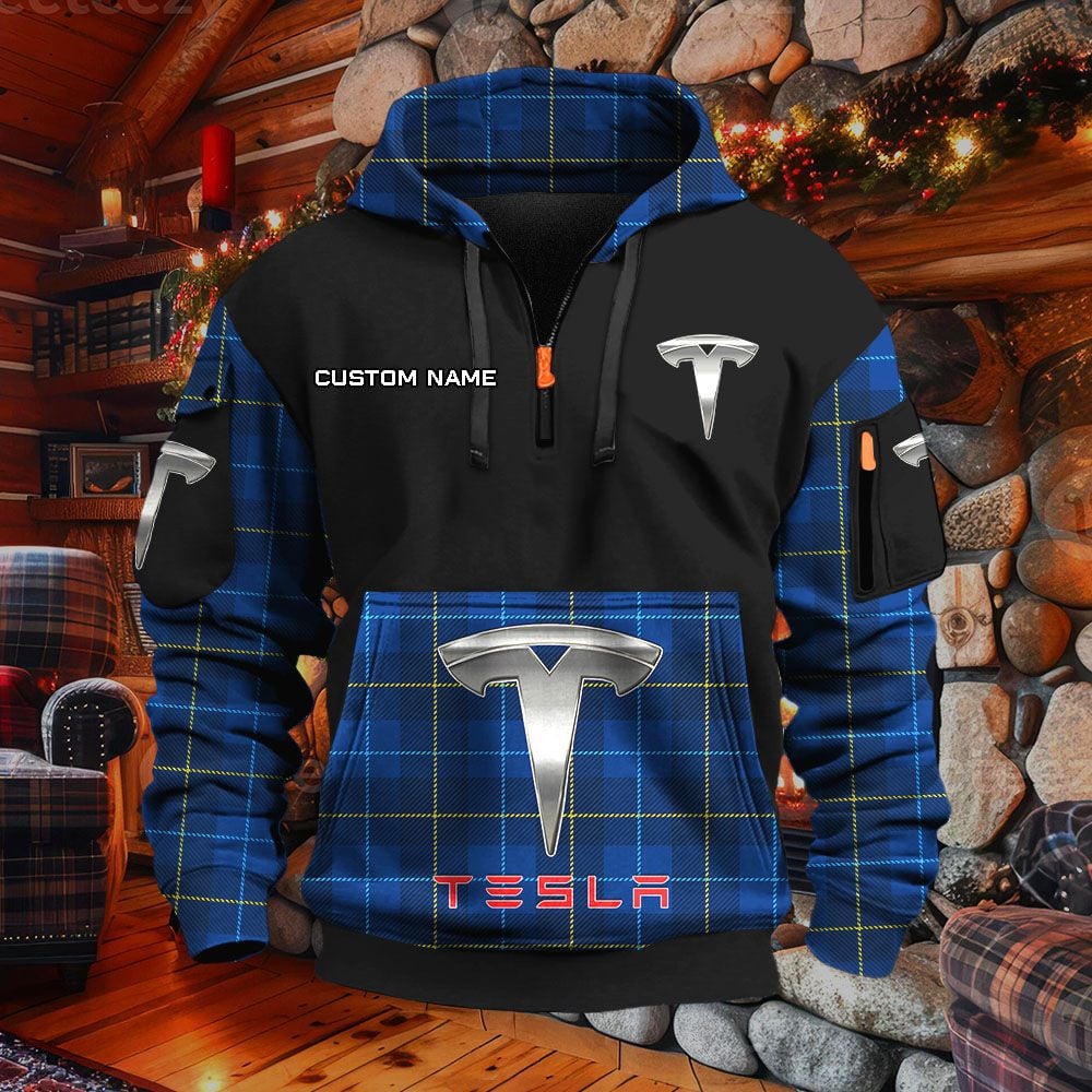 Tesla Hoodie – Bild 6
