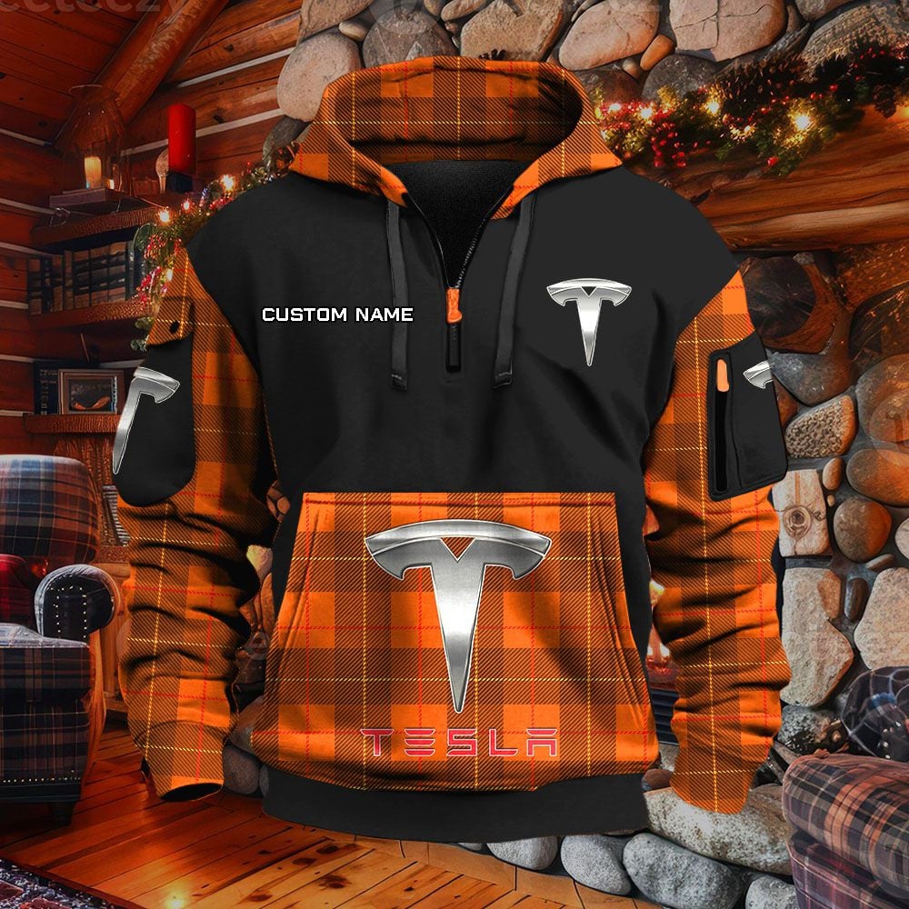 Tesla Hoodie – Bild 8