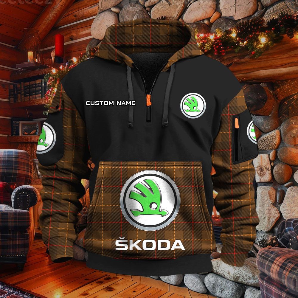Skoda Auto Hoodie – Bild 5