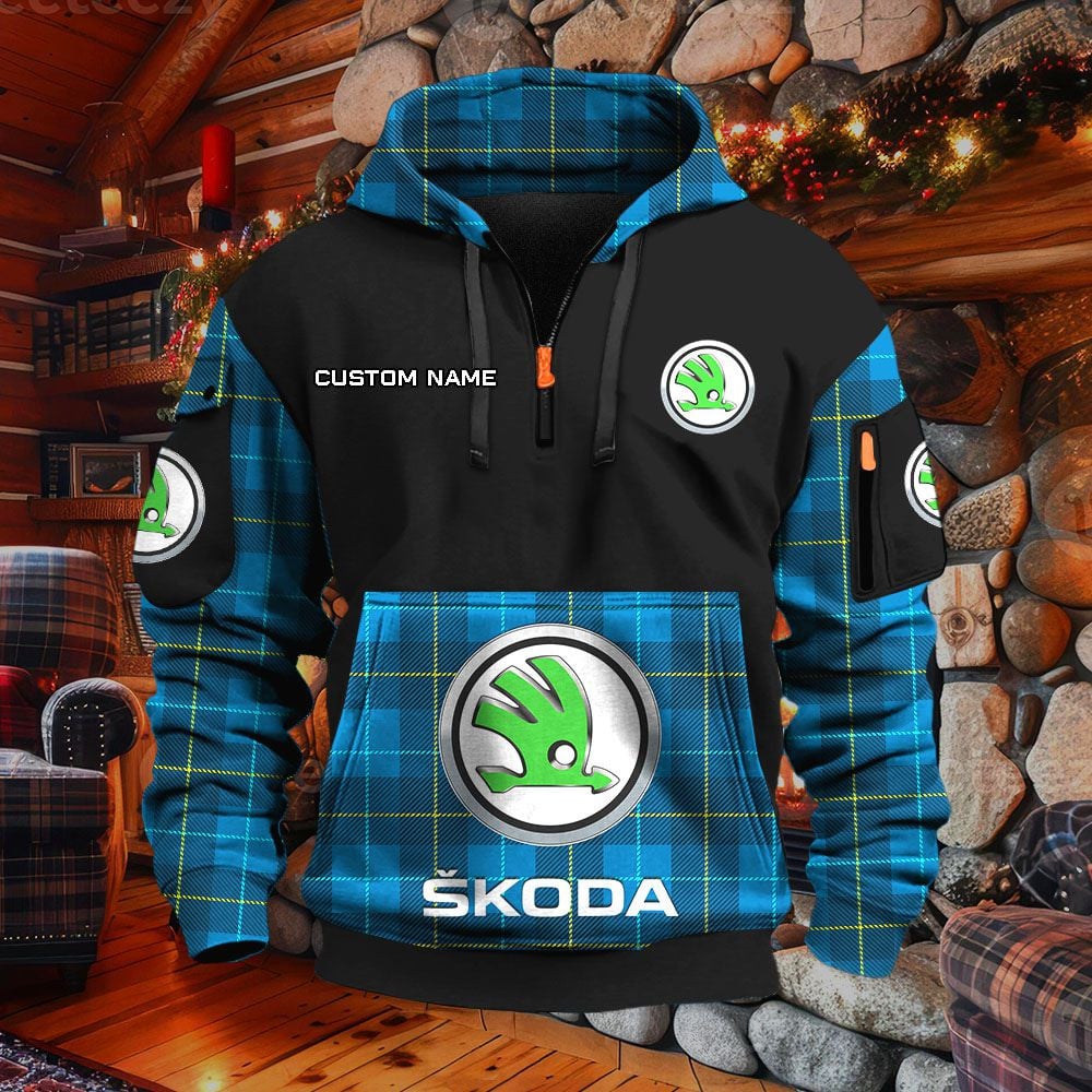 Skoda Auto Hoodie – Bild 7