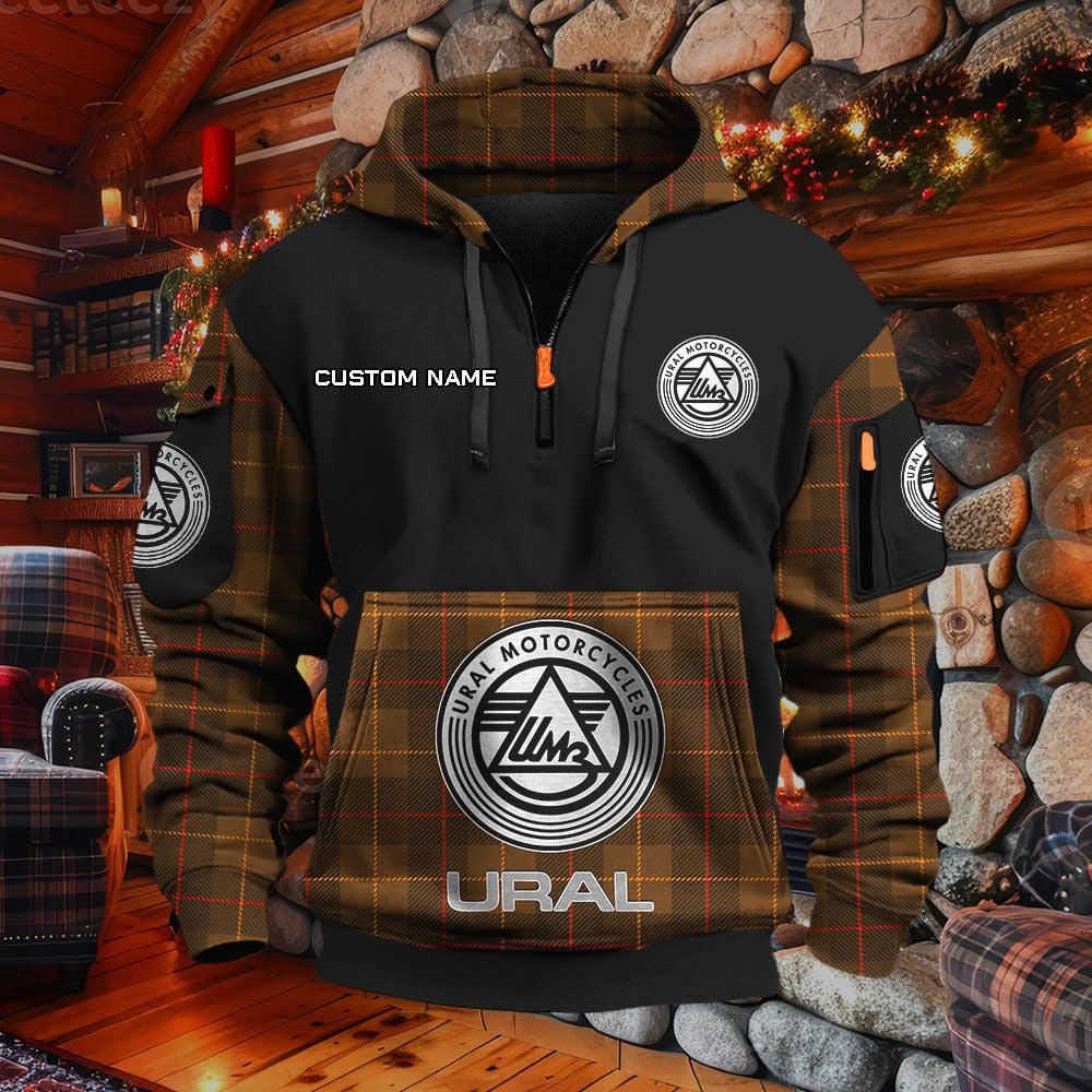Ural Motorcycles Hoodie – Bild 4
