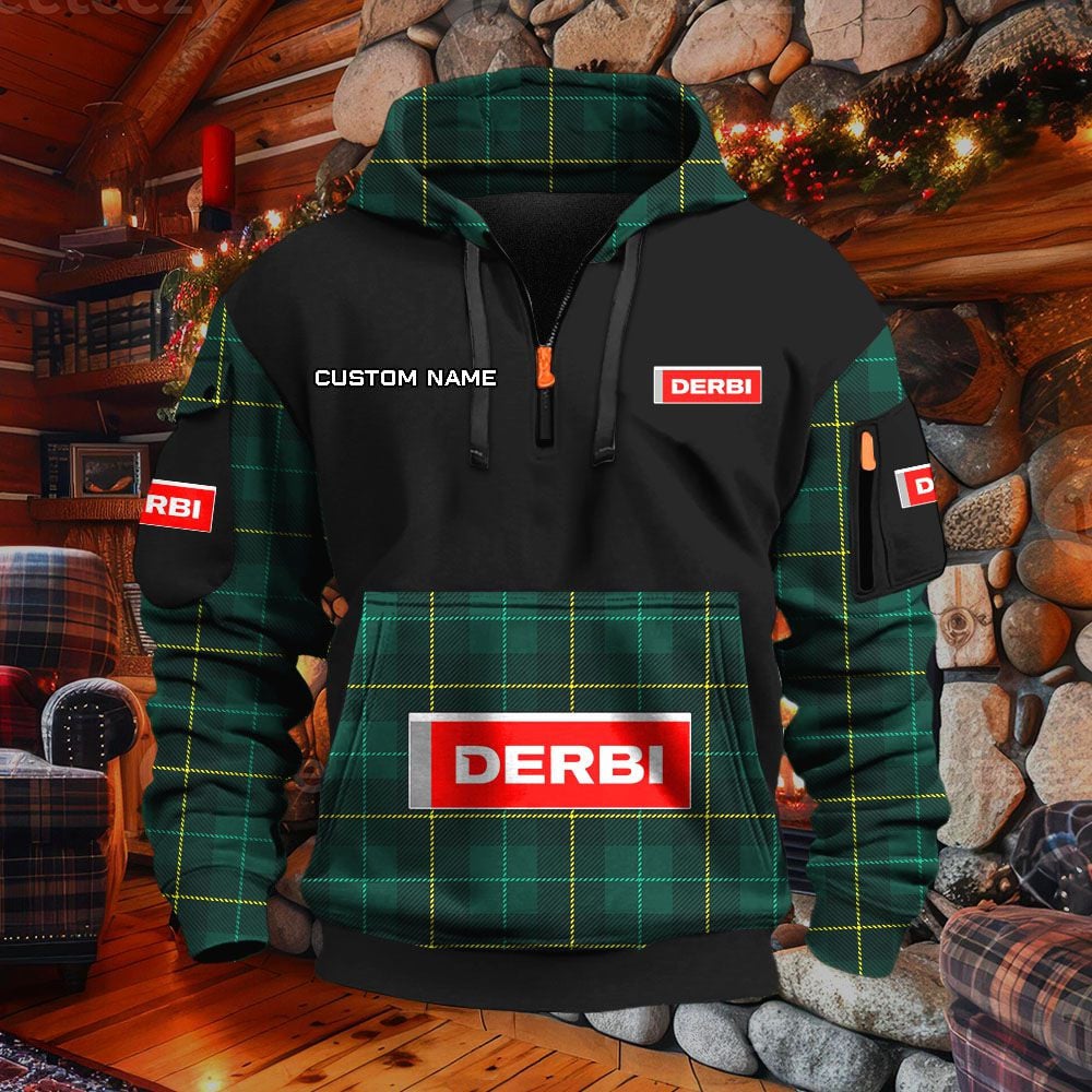 Derbi Motorcycles Hoodie – Bild 5