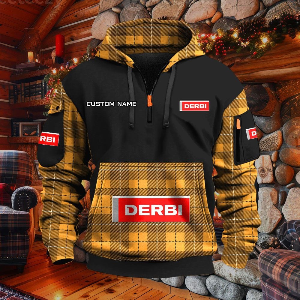 Derbi Motorcycles Hoodie – Bild 9