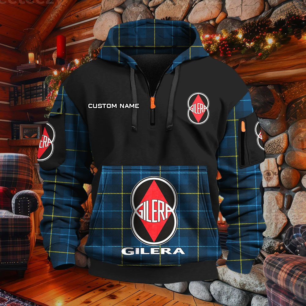 Gilera Motorcycles Hoodie – Bild 3