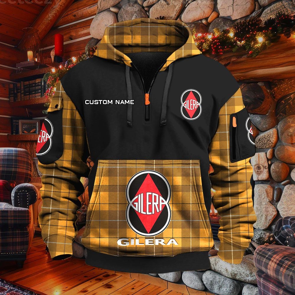 Gilera Motorcycles Hoodie – Bild 9