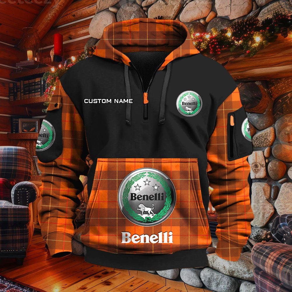 Benelli Motorcycles Hoodie – Bild 8