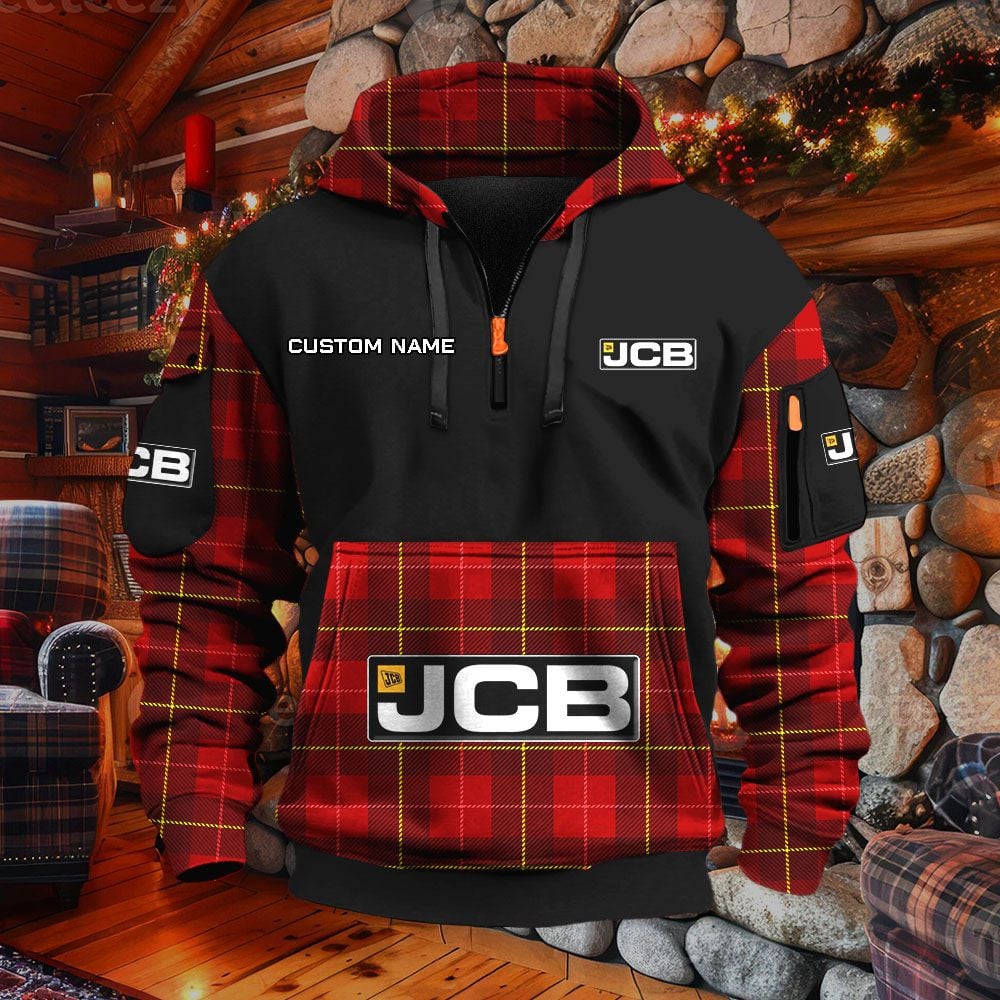 JCB Agricultural Tractors Hoodie – Bild 4