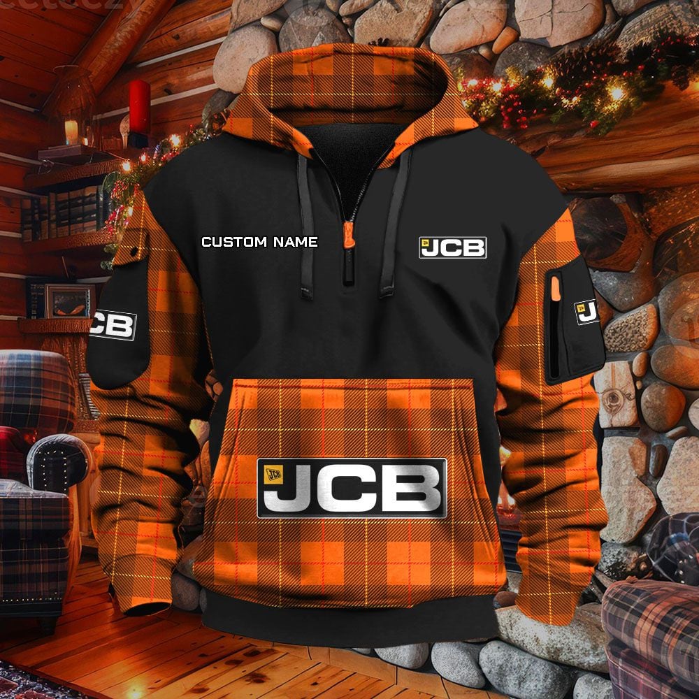JCB Agricultural Tractors Hoodie – Bild 9