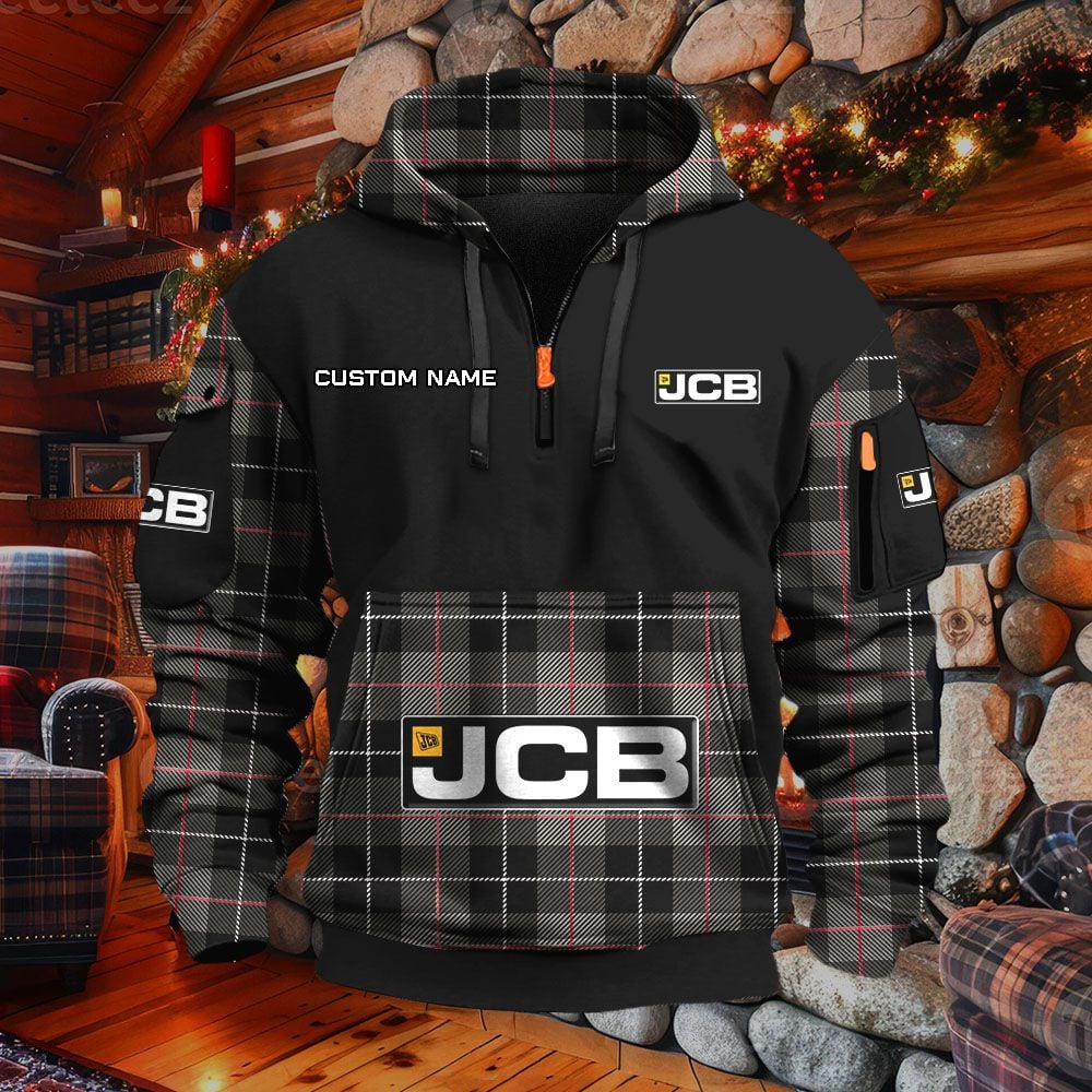 JCB Agricultural Tractors Hoodie – Bild 2