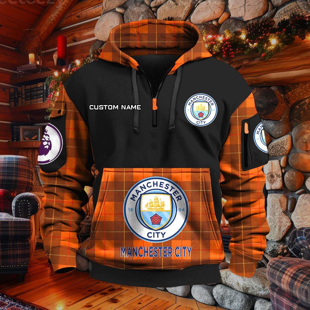 Manchester City Hoodie – Bild 8