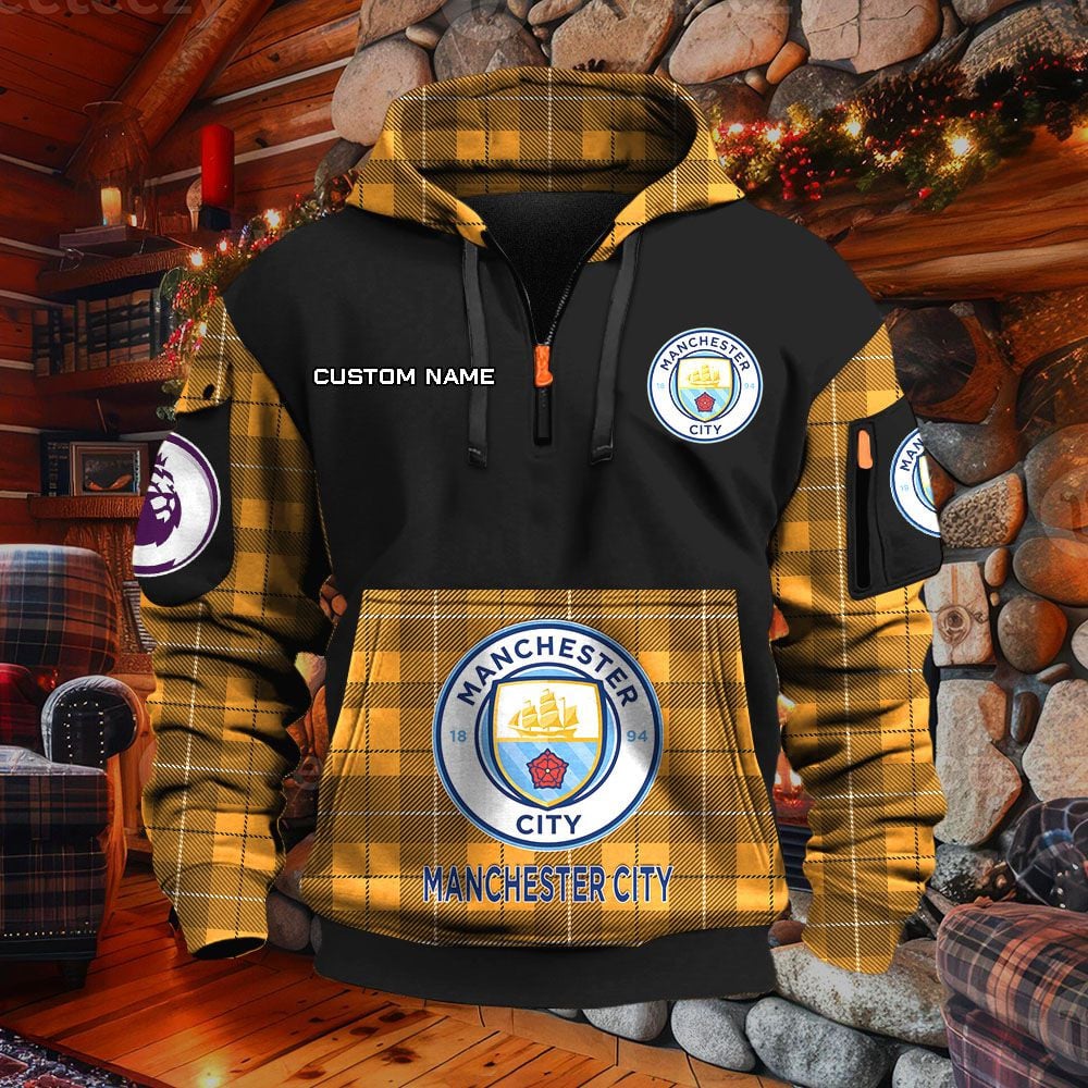 Manchester City Hoodie – Bild 9